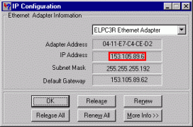 IP configuration